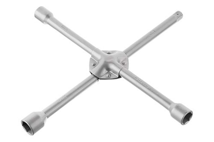 Ключ баллонный крестообразный Intertool 17 х 19 х 22 х 1/2" (HT-1602)