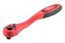 Рукоятка з храповим механізмом Intertool вигнута 3/8" х 72T Prof (HT-2108)