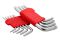Набір Torx ключів Intertool 9 шт. з отвором (HT-0604)