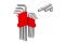 Набор Torx ключей Intertool 9 шт. с отверстием удлиненные (HT-0606)