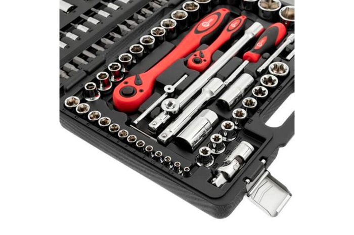 Набор инструмента Intertool 1/4" 1/2" 108 ед. PRO ET-6108 (ET-6108)