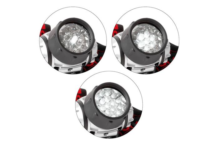 Ліхтар налобний Intertool 19 LED (LB-0301)