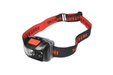 Фонарь налобный Intertool 1 LED + 2 LED х 1 Вт (LB-0302)