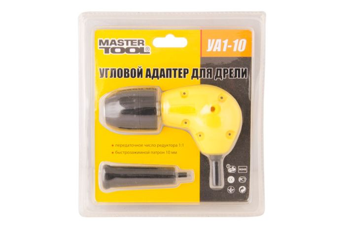 Угловой адаптер для дрели Mastertool 1.5-10 мм (УА1-10)