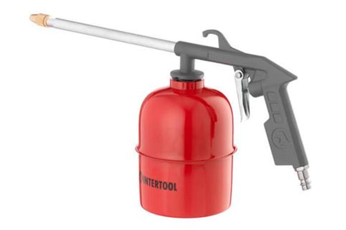 Пневмопістолет для розпилення рідин Intertool 700 мл (PT-0704)