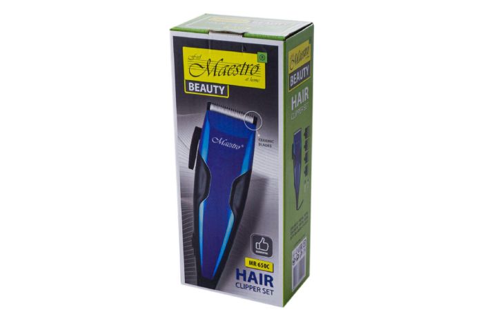 Машинка для стрижки Maestro MR-650C (MR-650C-BLUE)