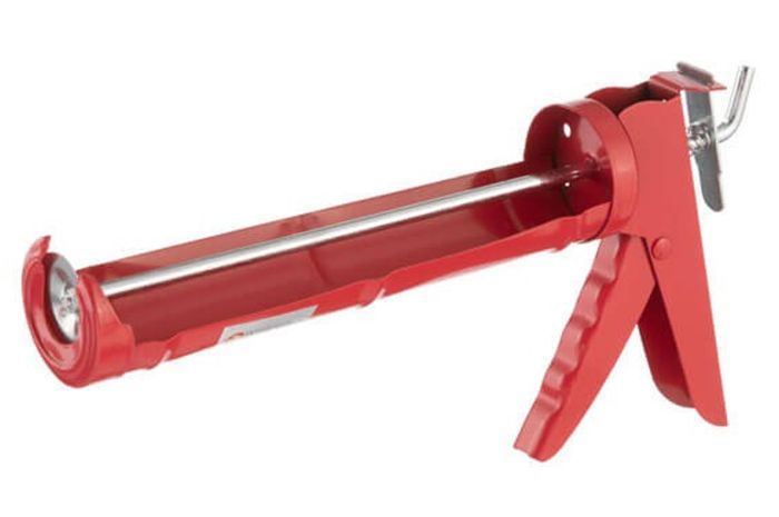 Пистолет для силикона Intertool сплошной 225 мм (HT-0021)