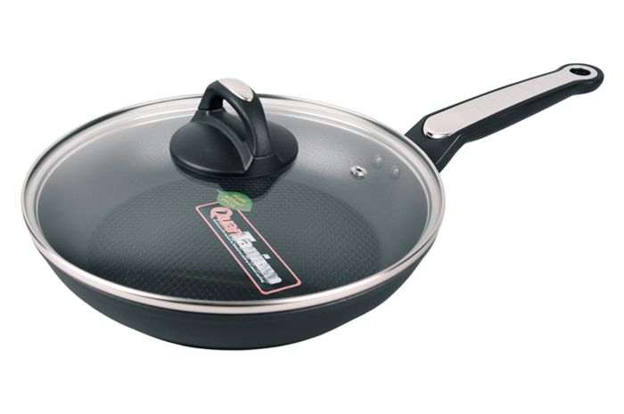 Сковорода антипригарна Maestro 280 мм з кришкою MR-1207-28 (MR-1207-28)