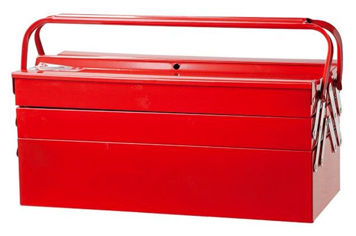Ящик для інструменту Intertool 450 мм x 5 секцій металевий HT-5045 (HT-5045)