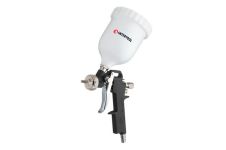 Пневмопістолет лакофарбовий HP Intertool верхній бак 600 мл x 1.5 мм PT-0210 (PT-0210)