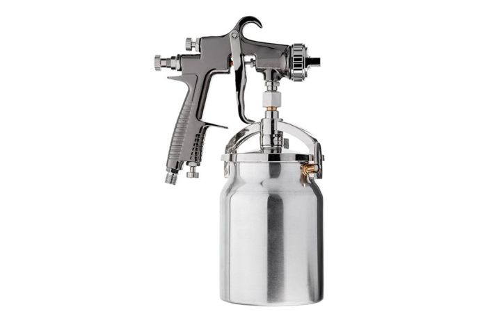 Пневмопистолет лакокрасочный HP Intertool нижний бак 1000 мл x 1.8 мм PT-0140 (PT-0140)