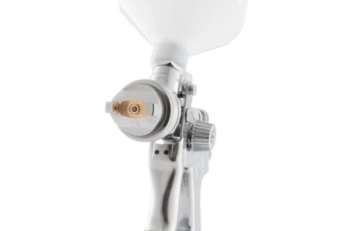 Пневмопистолет лакокрасочный HVLP Intertool верхний бак 600 мл x 1.4 мм PT-0103 (PT-0103)