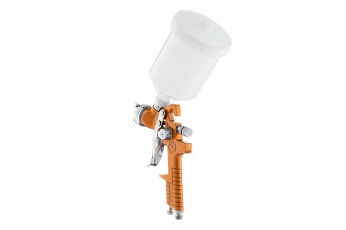 Краскопульт пневматический HVLP Intertool ⌀1.5мм x 600мл ВБ (PT-0110)