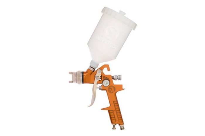 Краскопульт пневматический HVLP Intertool ⌀1.5мм x 600мл ВБ (PT-0110)
