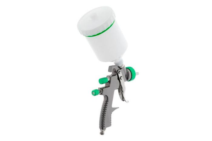 Фарбопульт пневматичний LVLP Intertool-Storm ⌀1.3мм x 600мл ВБ (PT-0132)
