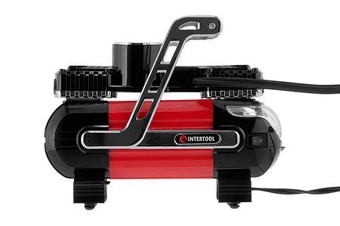 Компресор автомобільний Intertool 7бар x 40л/хв двоциліндровий (AC-0003)