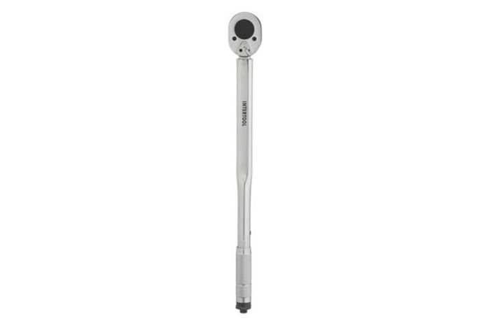 Ключ динамометричний Intertool 3/4" x 70-420 Н/м з перехідником 1/2" (XT-9010)