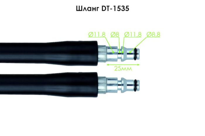 Мийка високого тиску Intertool 5.5 л/хв x 80-110 бар (DT-1503)