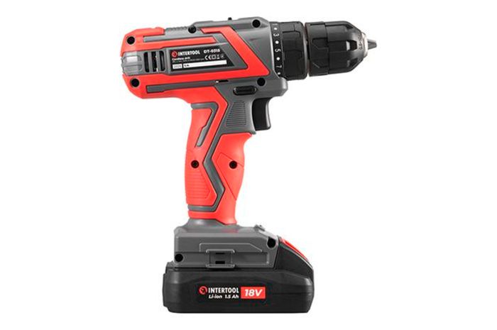 Шуруповерт акумуляторний Intertool 18 В DT-0315 (DT-0315)