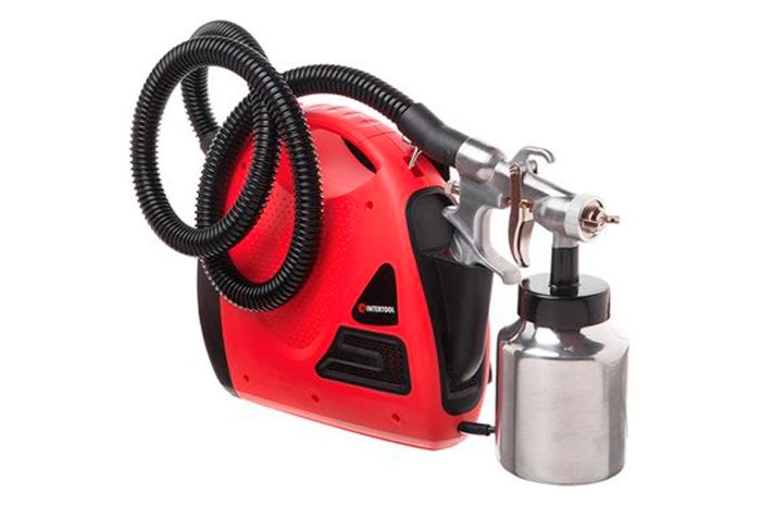 Краскопульт электрический HVLP Intertool 600Вт x 1000 мл (DT-5060)