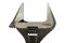 Ключ разводной Mastertool 250 мм (0-50 мм) расширенный захват (76-0323)