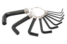 Набір шестигранних ключів Mastertool 10 шт. брелок (75-0954)