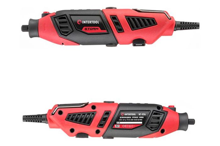 Прямая шлифмашина Intertool Storm 170 Вт (WT-0516)