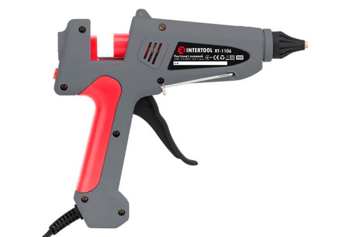 Пістолет клейовий Intertool 11.2 мм x 100 Вт (RT-1106)