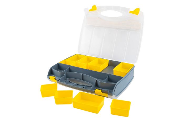 Органайзер Mastertool 15" 370 х 300 х 80 мм 2-в-1 (79-3131)