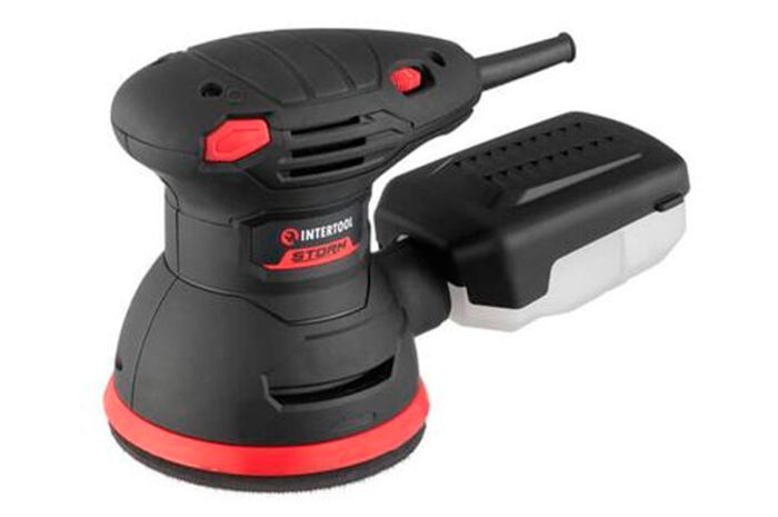 Эксцентриковая шлифмашина Intertool 300 Вт Storm (WT-0541)