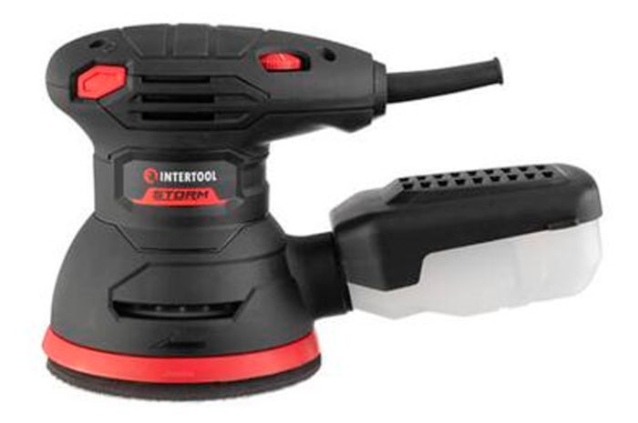 Эксцентриковая шлифмашина Intertool 300 Вт Storm (WT-0541)