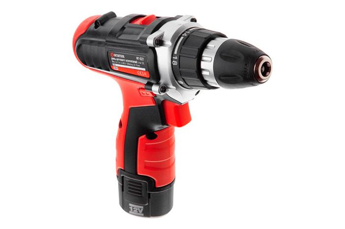 Шуруповерт аккумуляторный Intertool 12 В SemiPro (WT-0321)