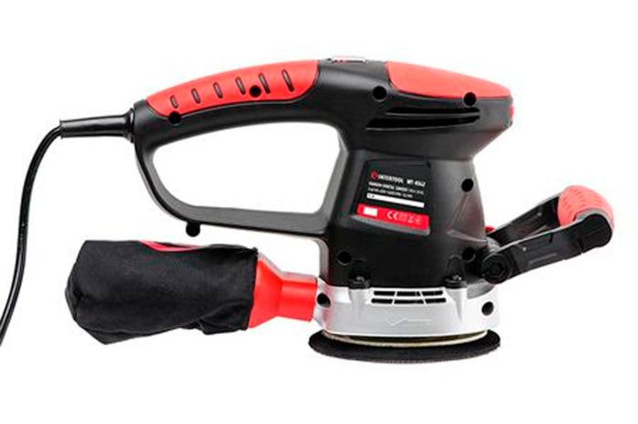 Эксцентриковая шлифмашина Intertool 480 Вт SemiPro (WT-0542)