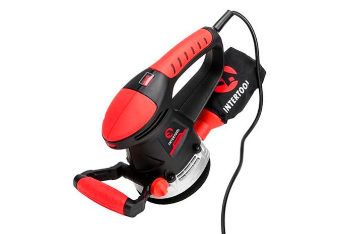 Ексцентрикова шліфмашина Intertool 480 Вт SemiPro (WT-0542)