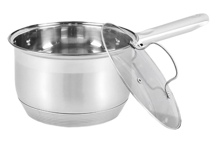 Сотейник нержавеющий Maestro 160 мм x 2.1 л с крышкой MR-3512-16S (MR-3512-16S)
