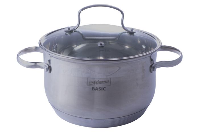 Кастрюля нержавеющая Maestro 200 x 3.9 л (MR-3512-20)