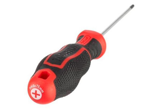 Викрутка Intertool PH0 x 75 мм Storm (VT-3413)