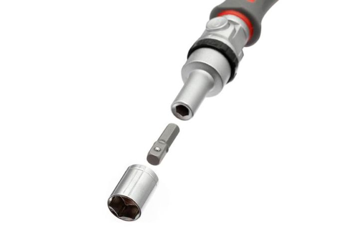 Набір викруток Intertool з насадками Pro 51 од. (VT-3352)