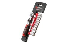 Набір інструменту на планці Intertool 1/4" x 12 од. Storm (ET-8012)