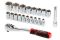 Набор инструмента на планке Intertool 1/2" x 20 ед. Storm (ET-8016)