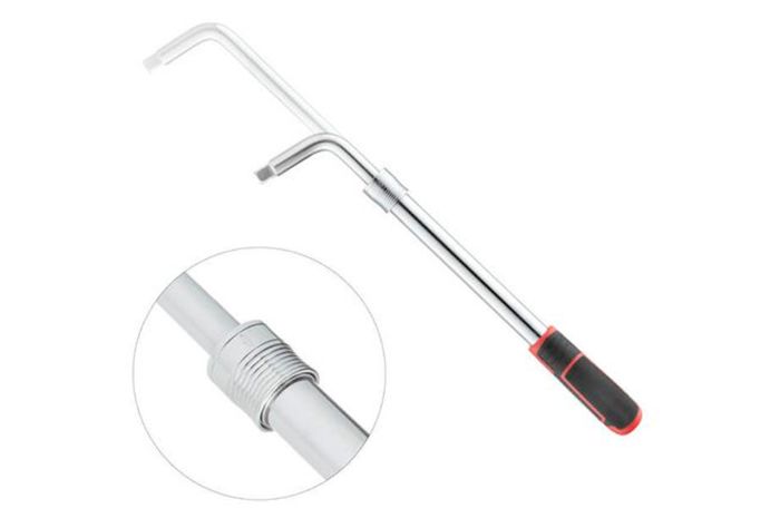 Ключ баллонный телескопический Intertool 1/2" (17 x 19 мм) Storm (HT-1600)