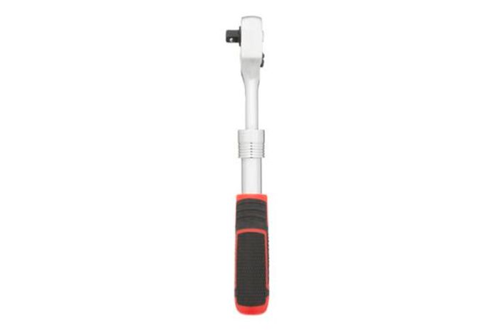 Рукоятка із храповим механізмом Intertool 1/4" x 72T телескопічний Storm (ET-8004)