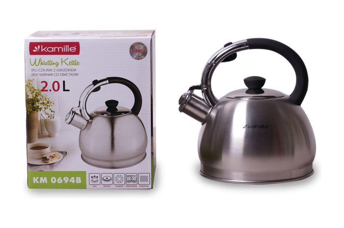 Чайник нержавеющий Kamille 2 л 0694BN (0694BN)