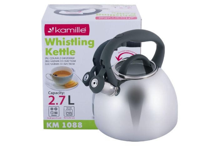 Чайник нержавеющий Kamille 2.7 л 1088 (1088)