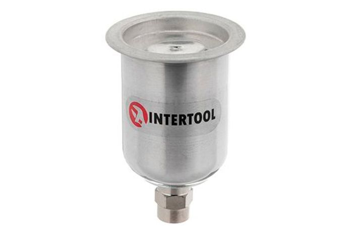 Бачок для краскопульта HVLP Intertool 125 мл внутренняя резьба M14 x 1 мм (PT-1903)