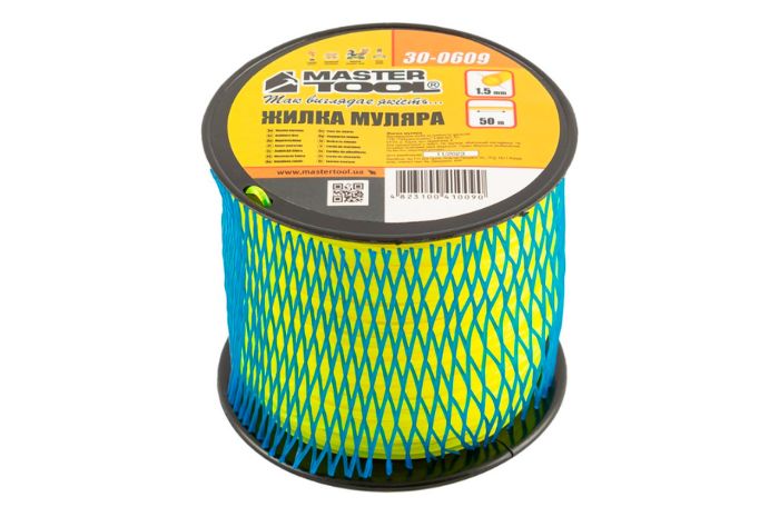 Леска каменщика Mastertool 1.5 мм x 50 м катушка (30-0609)