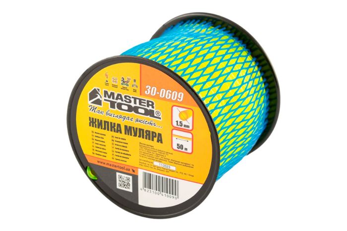 Леска каменщика Mastertool 1.5 мм x 50 м катушка (30-0609)