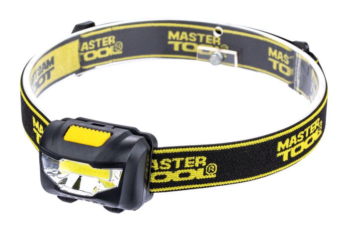 Фонарь налобный Mastertool 1LED x 1 Вт x 3 режима (94-0811)