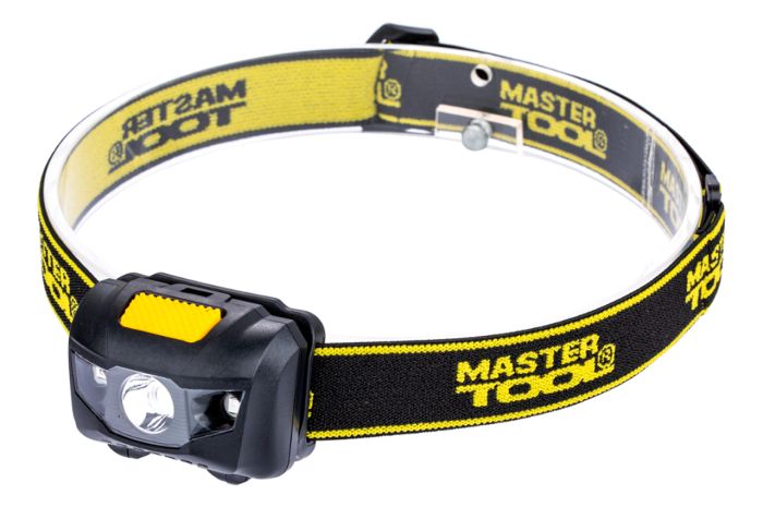 Фонарь налобный Mastertool 2LED x 1 Вт x 4 режима (94-0812)