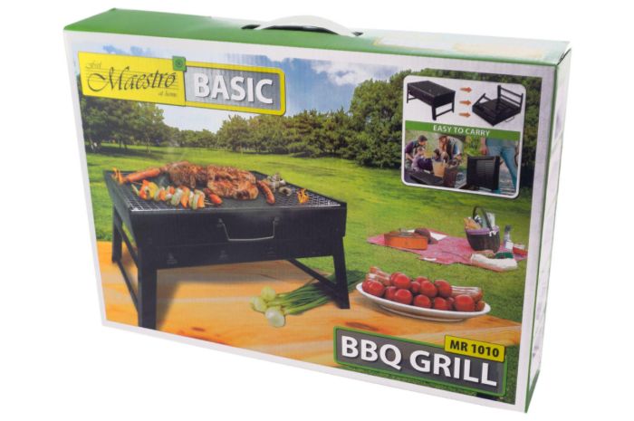 Мангал складаний Maestro 430 x 290 x 220 x 0.5 мм (MR-1010)